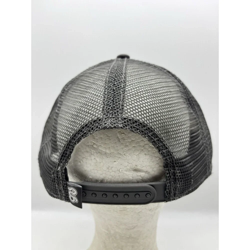 Galpin Auto Sports GAS Trucker Hat Snapback Cap Black Mesh Pimp My Ride